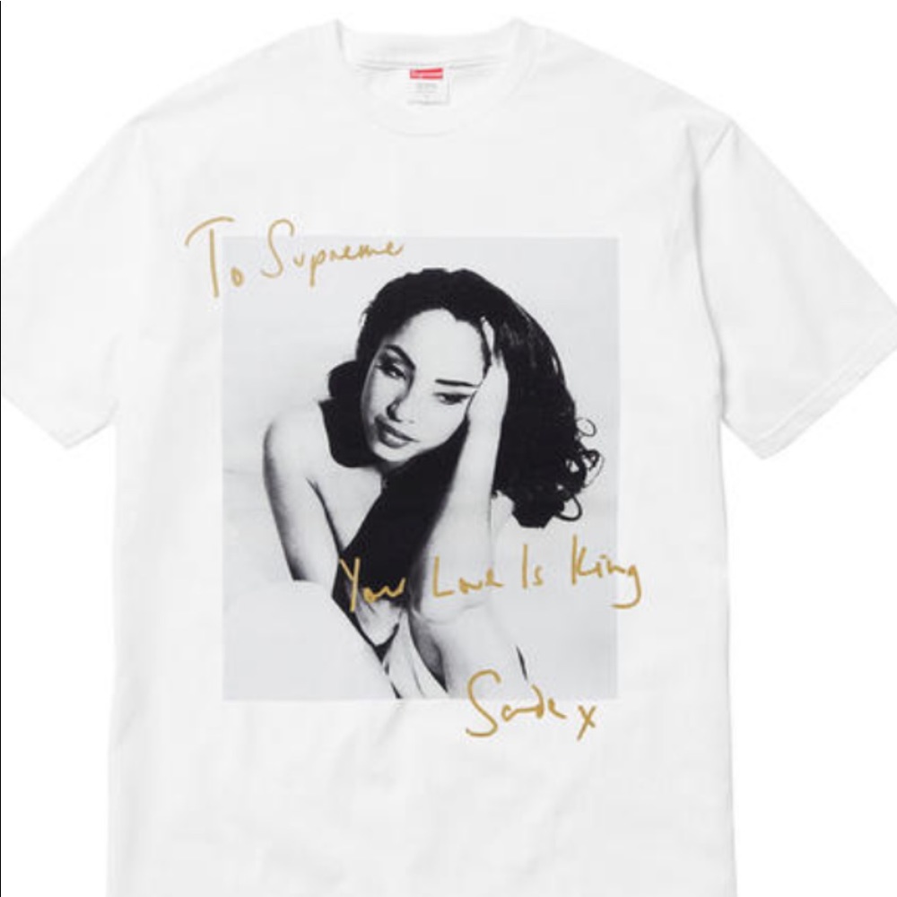 Supreme graphic tshirt - BLACK